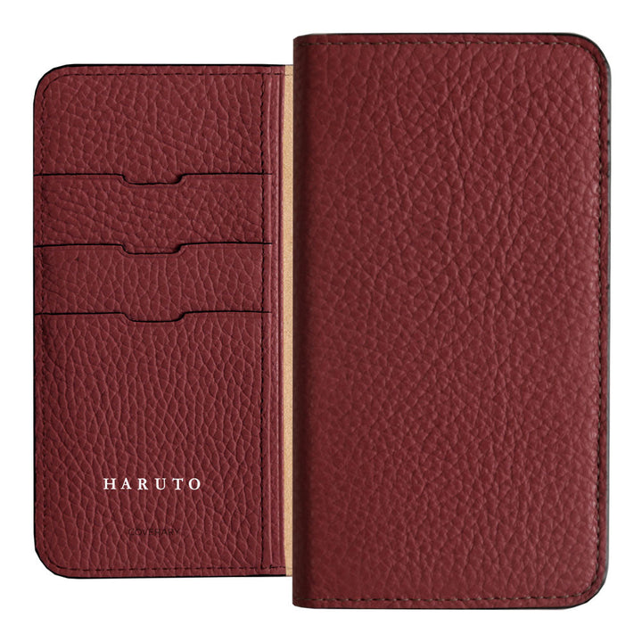 Genuine Leather 32 Colors Italian Shrink Leather Personalized Engraving (Color Foil Stamping) Notebook Style Case Xperia Series