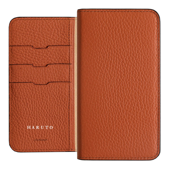 Genuine Leather 32 Colors Italian Shrink Leather Personalized Engraving (Color Foil Stamping) Notebook Style Case Xperia Series