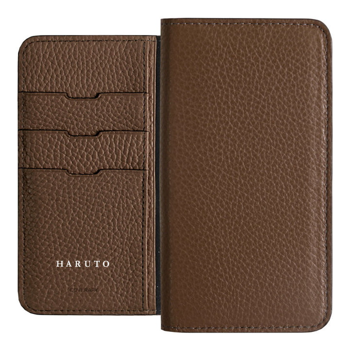 Genuine Leather 32 Colors Italian Shrink Leather Personalized Engraving (Color Foil Stamping) Notebook Style Case Xperia Series