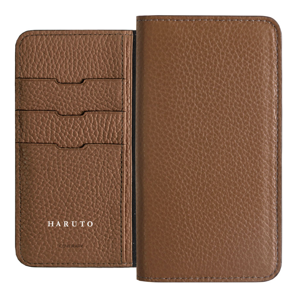 Genuine Leather 32 Colors Italian Shrink Leather Personalized Engraving (Color Foil Stamping) Notebook Style Case Xperia Series