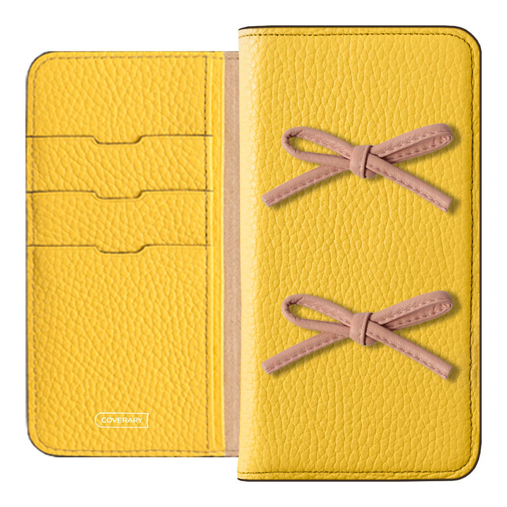 Genuine leather 32 colors Italian shrink leather leather cord ribbon notebook-style case