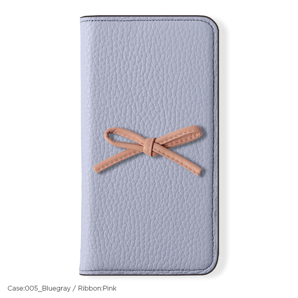 Genuine leather 32 colors Italian shrink leather leather cord ribbon notebook-style case AQUOS series