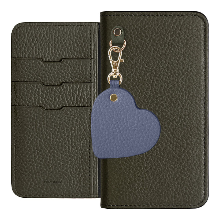 Genuine Leather 32 Colors Italian Shrink Leather Motif Mirror Charm Wallet Case Xperia Series
