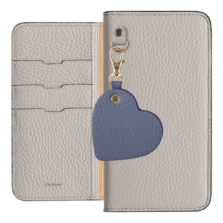 Genuine Leather 32 Colors Italian Shrink Leather Motif Mirror Charm Wallet Case Xperia Series