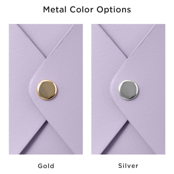 Genuine Leather 32 Colors Italian Shrink Leather Smooth Leather Pocket with Lid Notebook-style Case AQUOS Series