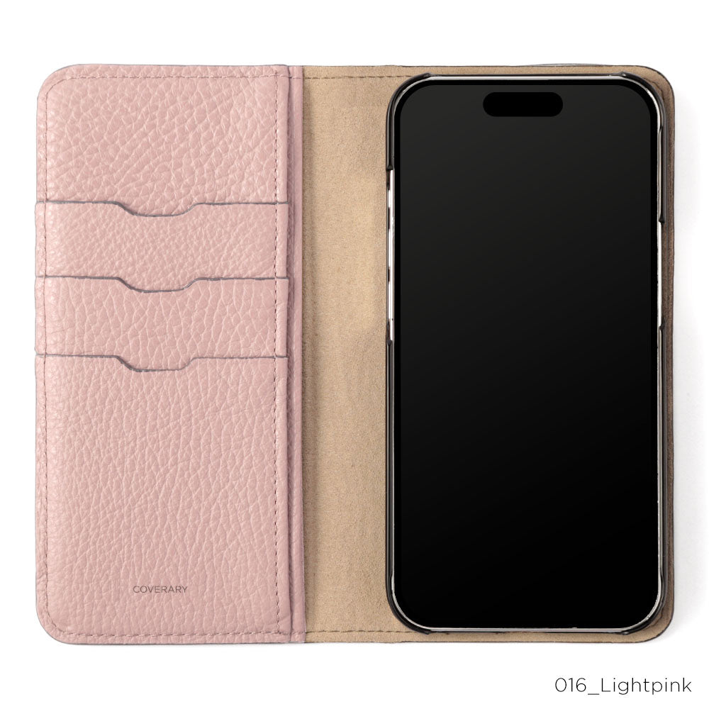 Cuir véritable 32 couleurs Cuir italien grainé Cuir lisse avec poche à rabat Étui portefeuille