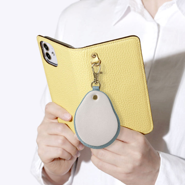 Cuir véritable 32 couleurs cuir italien grainé nuance de matériaux différents miroir charme étui portefeuille Google Pixel série