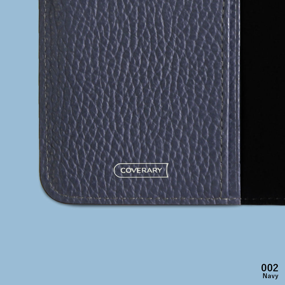 Genuine leather 32 colors Italian shrink leather Initial notebook-style case AQUOS series