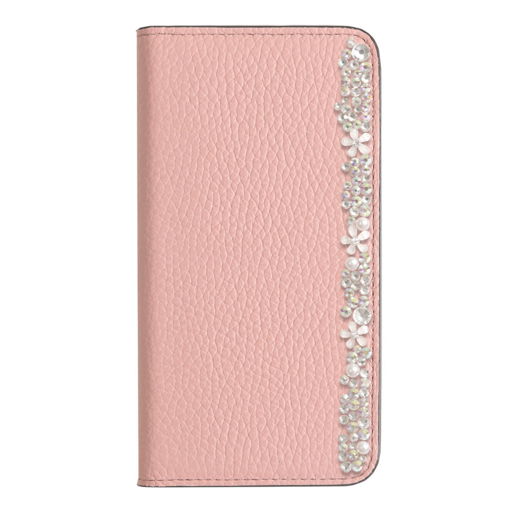 Cuir véritable 32 couleurs cuir italien grainé décoration florale étui portefeuille Google Pixel série