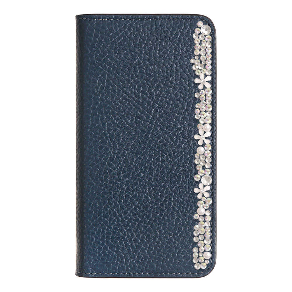 Cuir véritable 32 couleurs cuir italien grainé décoration florale étui portefeuille Google Pixel série