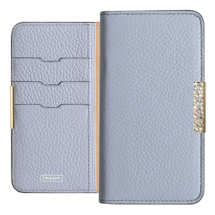 Genuine leather 32 colors Italian shrink leather stone frame deco notebook-style case Google Pixel series