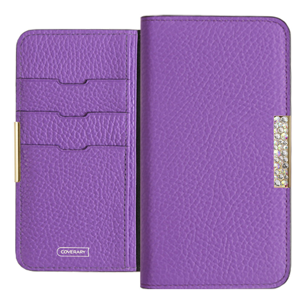 Genuine leather 32 colors Italian shrink leather stone frame deco notebook-style case Google Pixel series