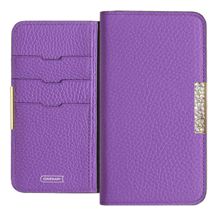 Genuine leather 32 colors Italian shrink leather stone frame deco notebook-style case Google Pixel series