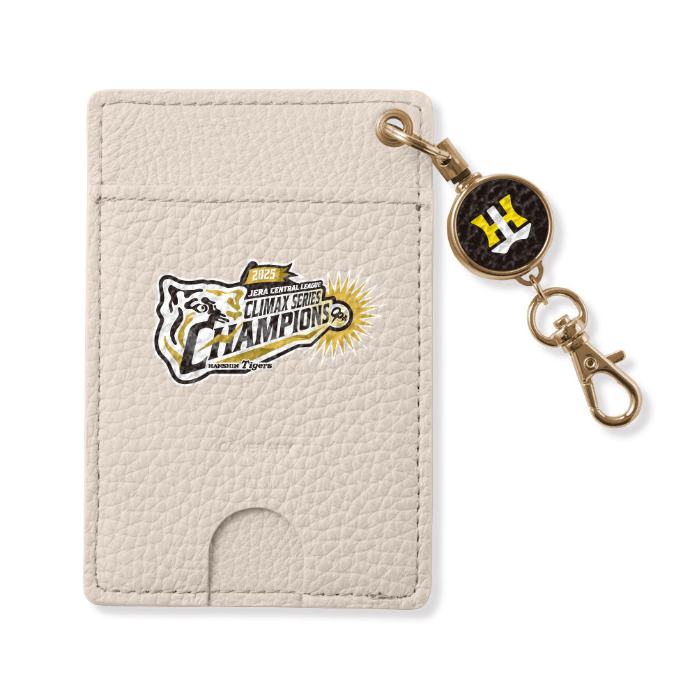 期間限定】阪神タイガース × COVERARY 2025CS優勝ロゴ 本革 32色