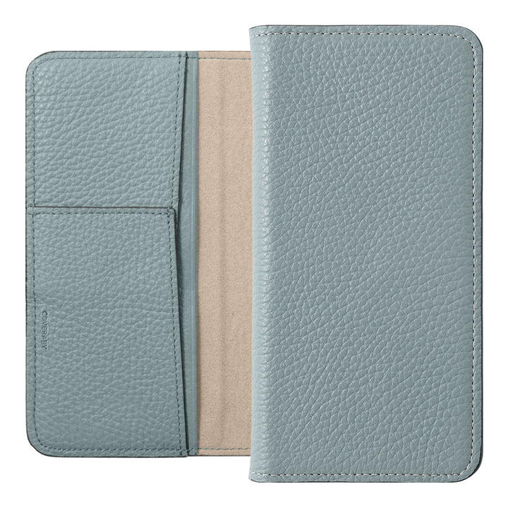 Genuine Leather Italian Shrink Leather Stand Function Wallet Case