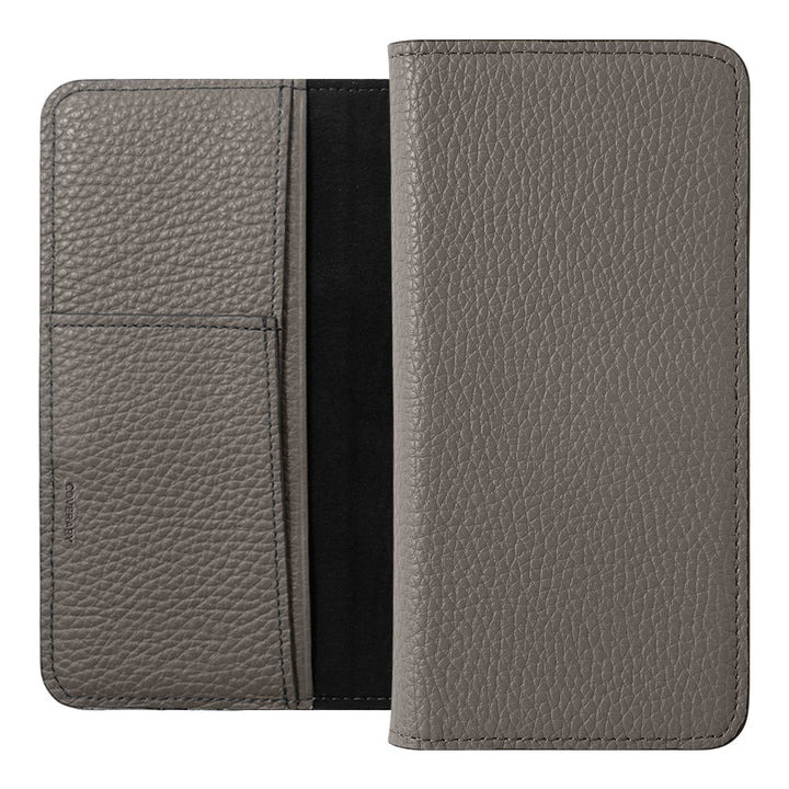 Genuine Leather Italian Shrink Leather Stand Function Wallet Case