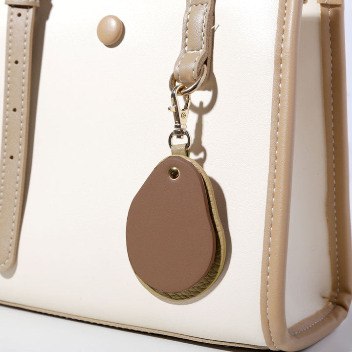 Genuine leather 32 colors Italian shrink leather with shoulder strap Different material nuance mirror charm notebook-style case (with belt) AQUOS series