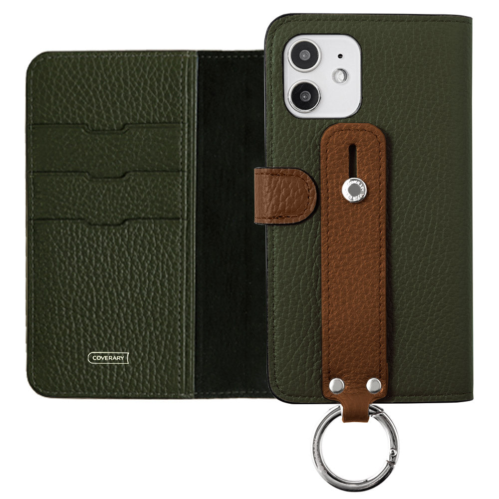 Ceinture bicolore en cuir italien grainé 32 couleurs véritable cuir avec poignée, étui portefeuille (avec ceinture) pour la série Xperia