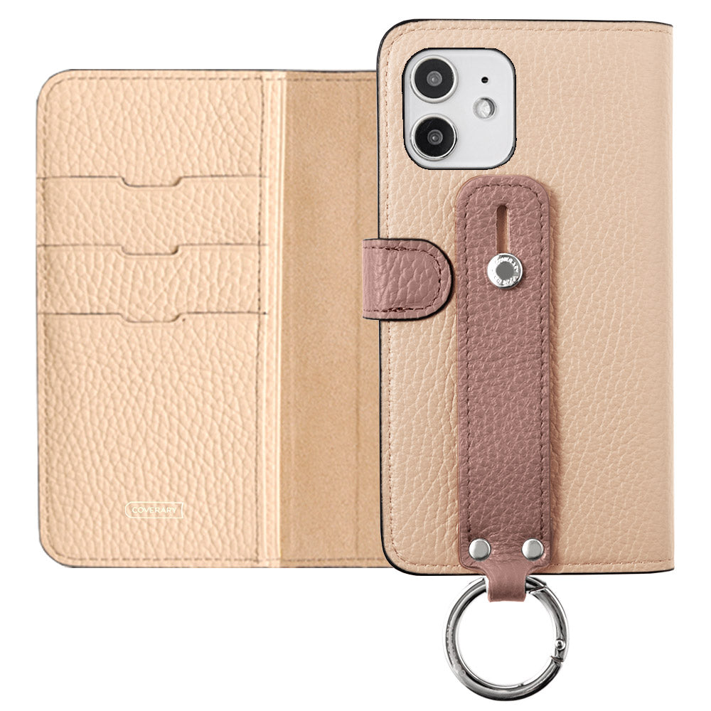 Ceinture bicolore en cuir italien grainé 32 couleurs véritable cuir avec poignée, étui portefeuille (avec ceinture) pour la série Xperia