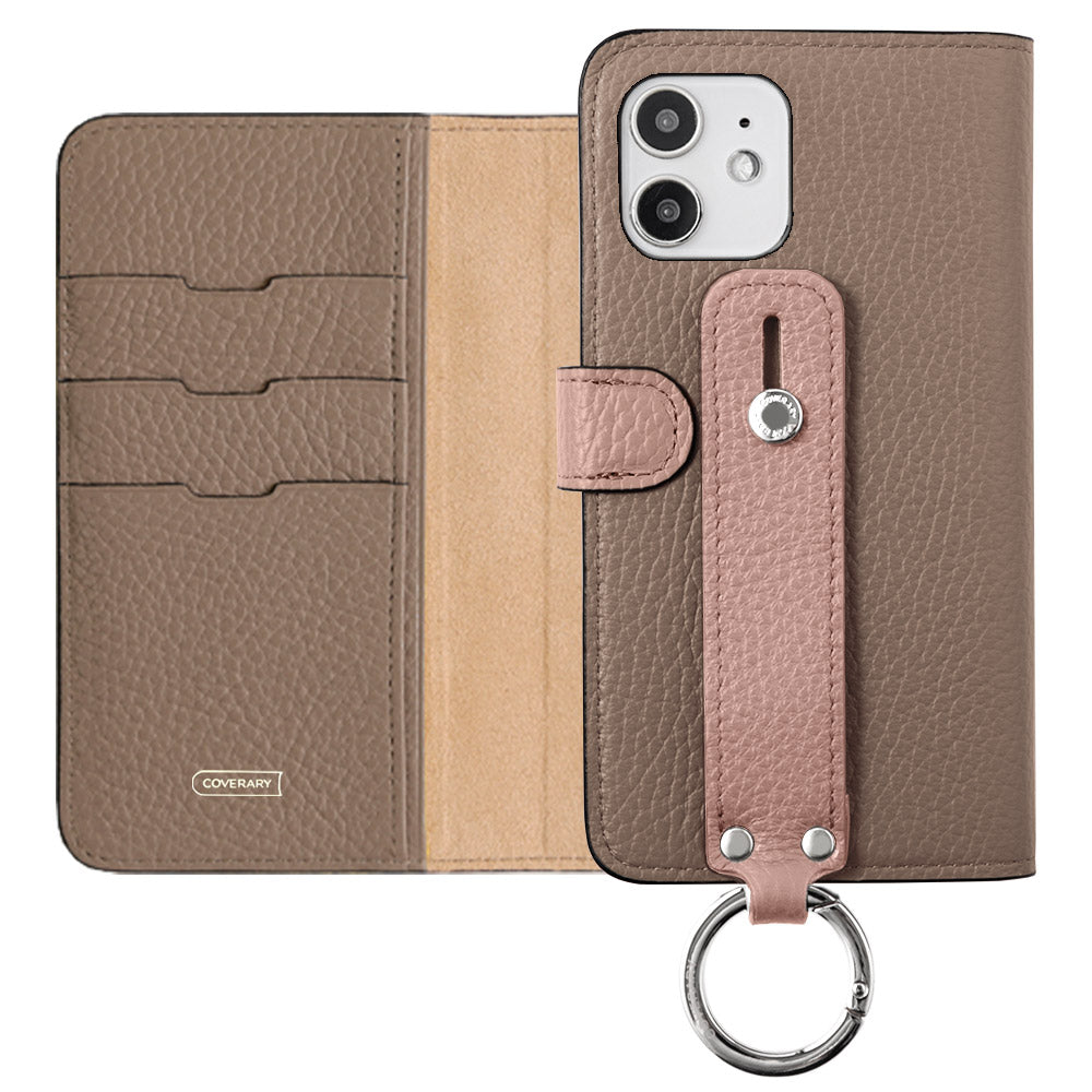 Ceinture bicolore en cuir italien grainé 32 couleurs véritable cuir avec poignée, étui portefeuille (avec ceinture) pour la série Xperia