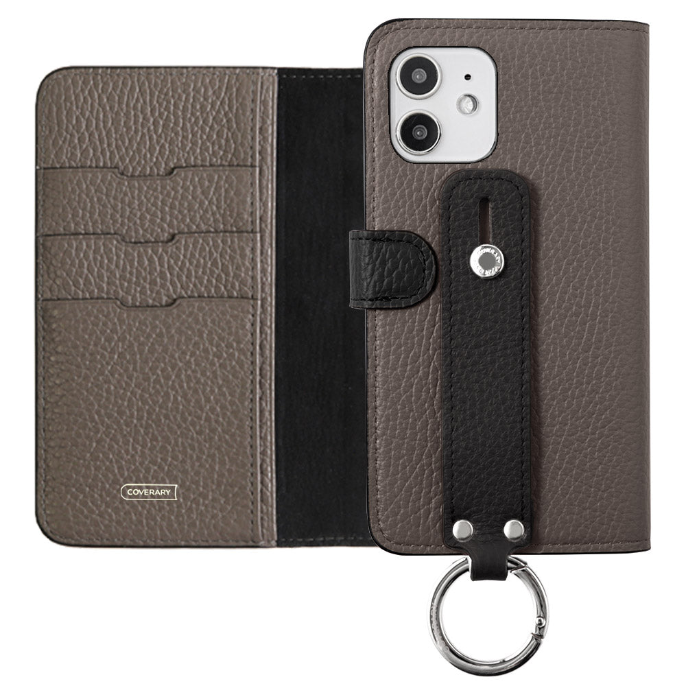 Ceinture bicolore en cuir italien grainé 32 couleurs véritable cuir avec poignée, étui portefeuille (avec ceinture) pour la série Xperia