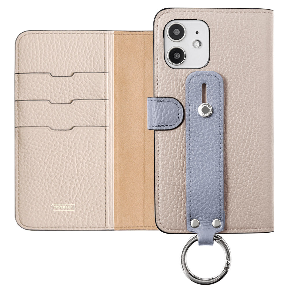 Ceinture bicolore en cuir italien grainé 32 couleurs véritable cuir avec poignée, étui portefeuille (avec ceinture) pour la série Xperia
