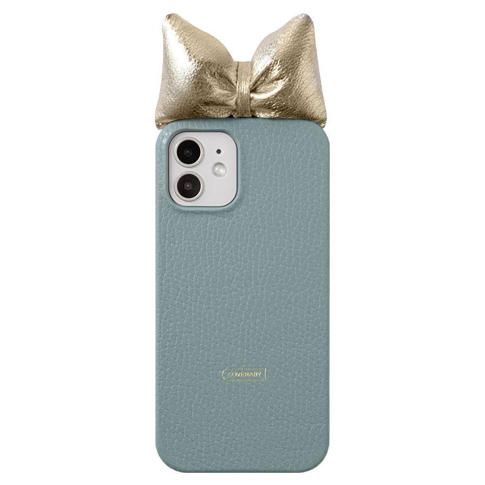 Genuine leather 32 colors Italian shrink leather padded ribbon top back case Galaxy series