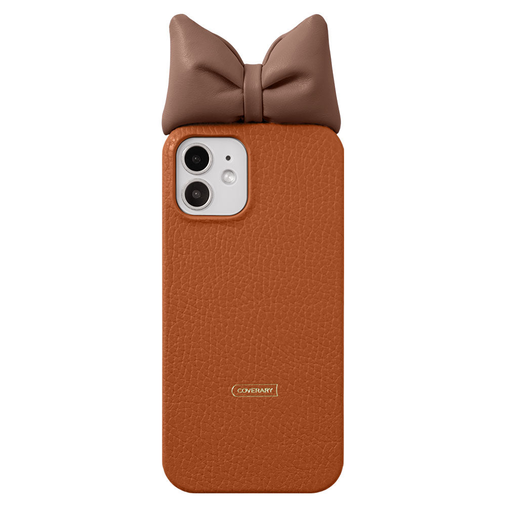 Genuine leather 32 colors Italian shrink leather padded ribbon top back case AQUOS series