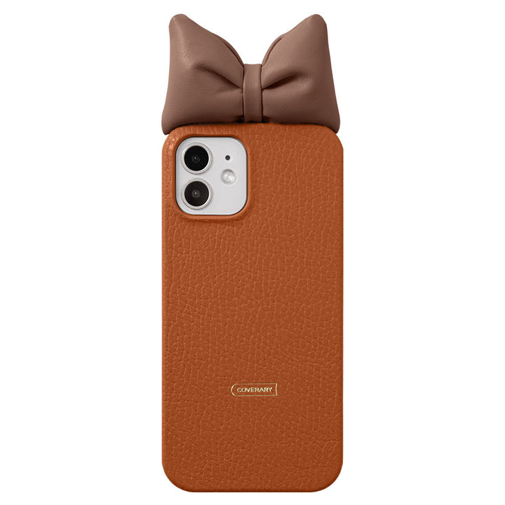 Genuine leather 32 colors Italian shrink leather padded ribbon top back case AQUOS series