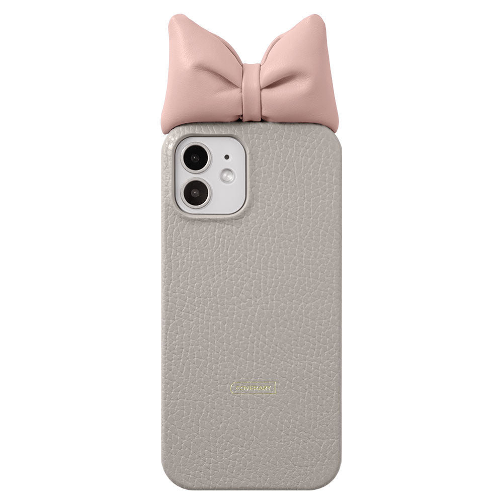 Genuine leather 32 colors Italian shrink leather padded ribbon top back case AQUOS series