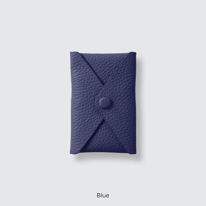 Genuine leather pocket with flap (single item) for MagSafe-compatible leather cases | 32 colors Italian shrink leather
