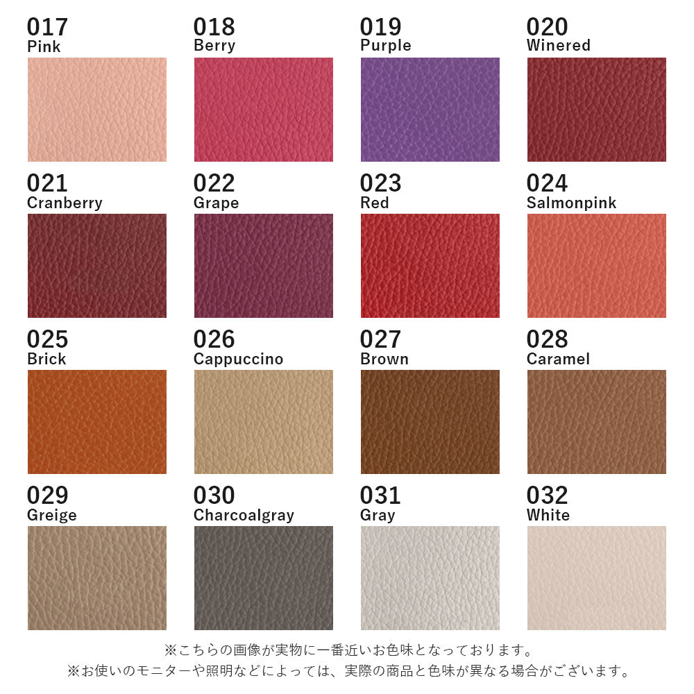 Genuine leather 32 colors Italian shrink leather with heart mirror card case back case Galaxy series