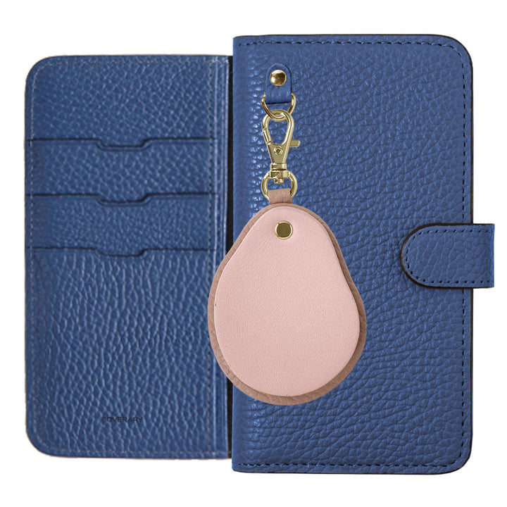 Cuir véritable 32 couleurs cuir italien grainé nuance de matériaux différents porte-clés miroir étui portefeuille (avec ceinture) série Google Pixel