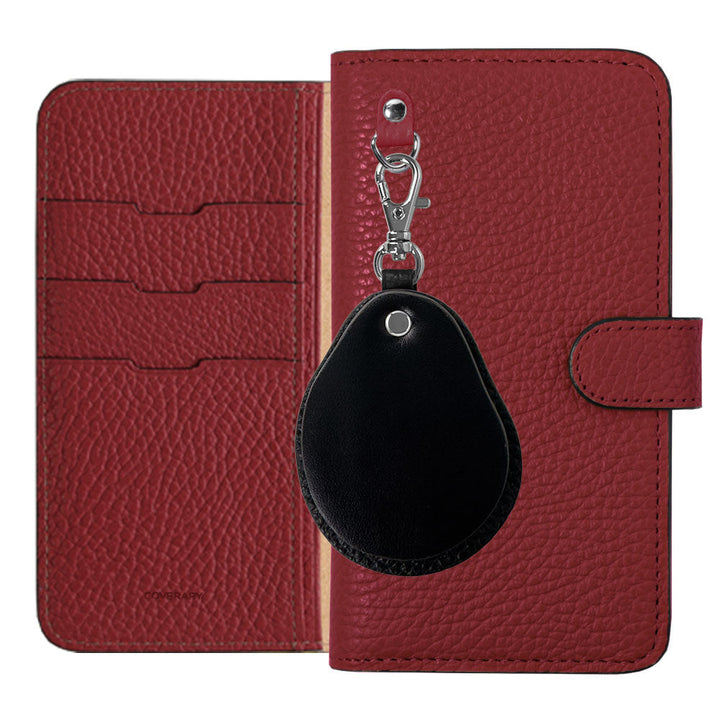 Cuir véritable 32 couleurs cuir italien grainé nuance de matériaux différents porte-clés miroir étui portefeuille (avec ceinture) série Google Pixel