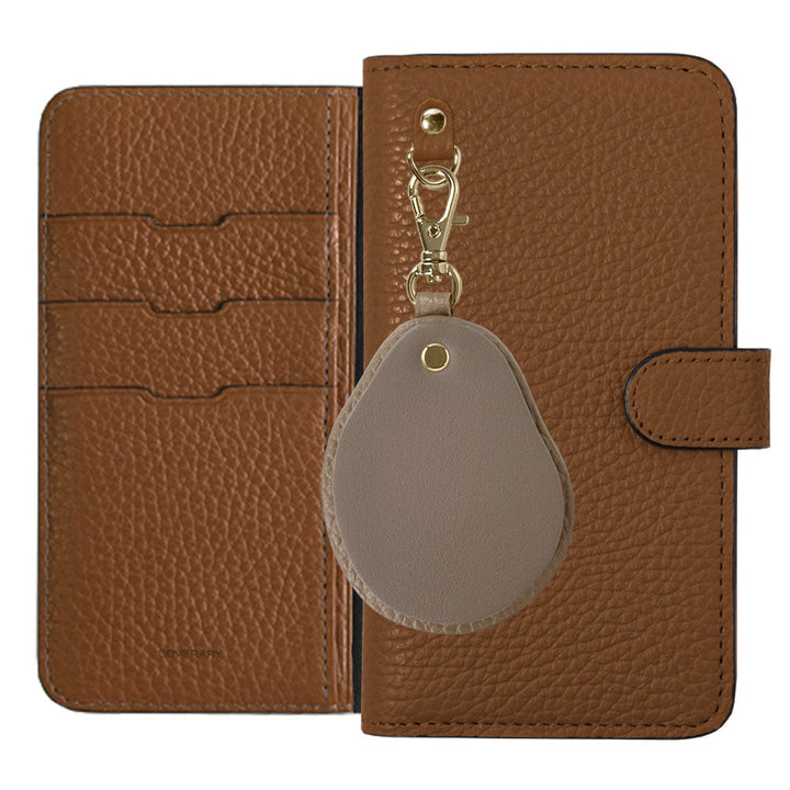 Cuir véritable 32 couleurs cuir italien grainé nuance de matériaux différents porte-clés miroir étui portefeuille (avec ceinture) série Google Pixel