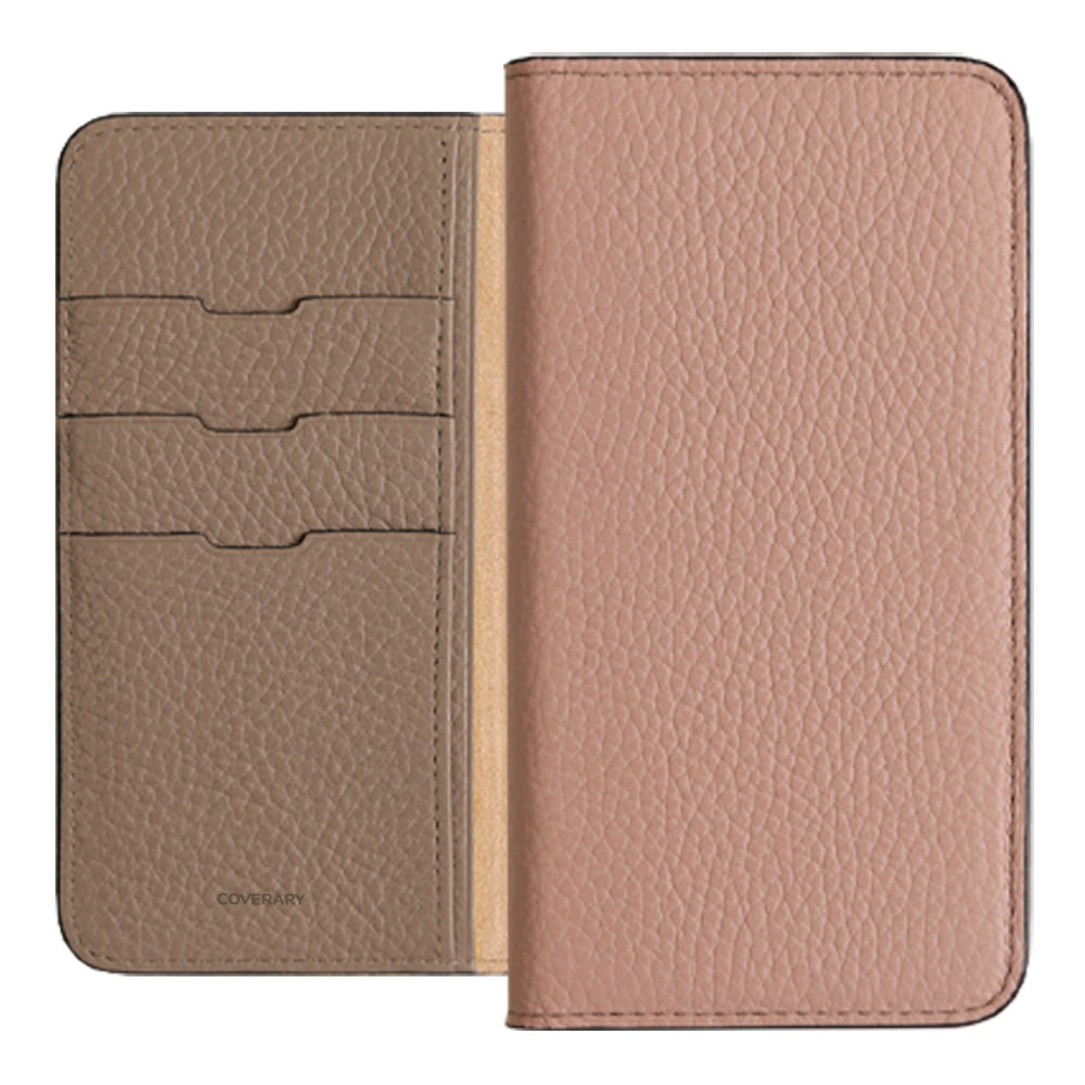 Genuine leather 32 colors Italian shrink leather bicolor notebook-style case for Google Pixel series