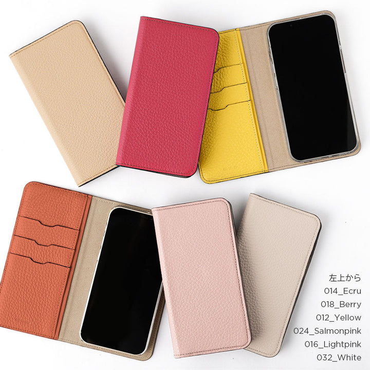 Genuine leather 32 colors Italian shrink leather bicolor notebook-style case for Google Pixel series