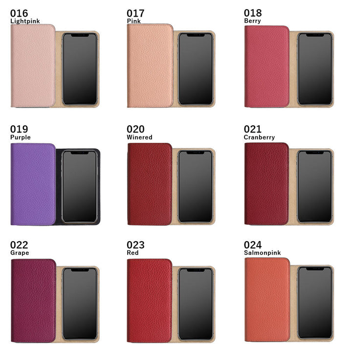 Cuir véritable 32 couleurs cuir italien grainé bicolore étui portefeuille Galaxy série