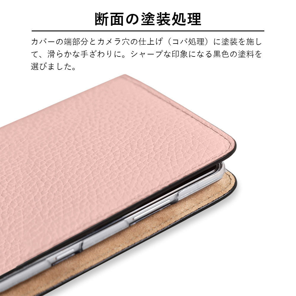 Genuine leather 32 colors Italian shrink leather bicolor notebook-style case for Google Pixel series