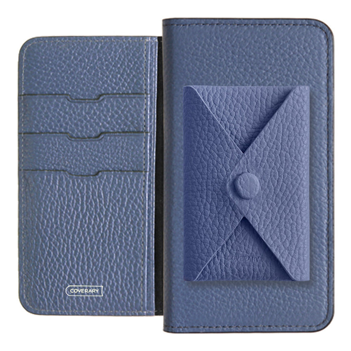 本革 32色 イタリアンシュリンクレザー 蓋ありポケット付き 手帳型ケース iPhoneシリーズ