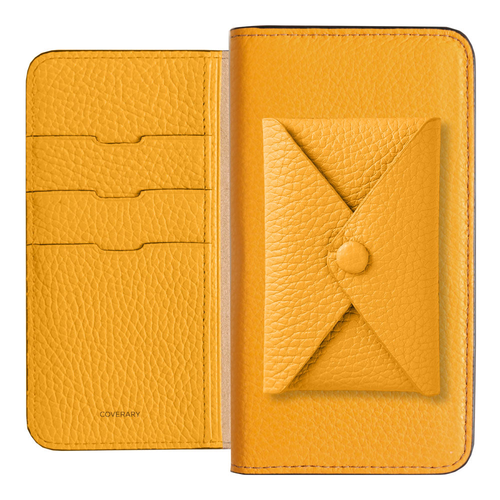 Genuine leather 32 colors Italian shrink leather with pocket and flap notebook-style case for Google Pixel series