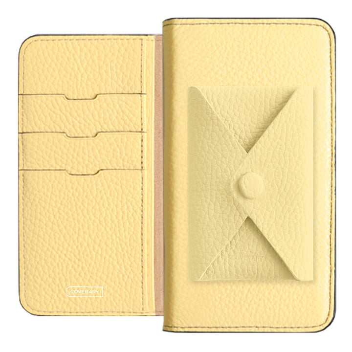 本革 32色 イタリアンシュリンクレザー 蓋ありポケット付き 手帳型ケース iPhoneシリーズ