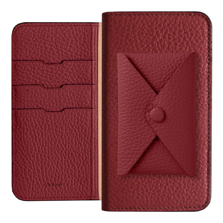 Cuir véritable 32 couleurs cuir italien grainé avec poche à rabat étui portefeuille pour la série Google Pixel