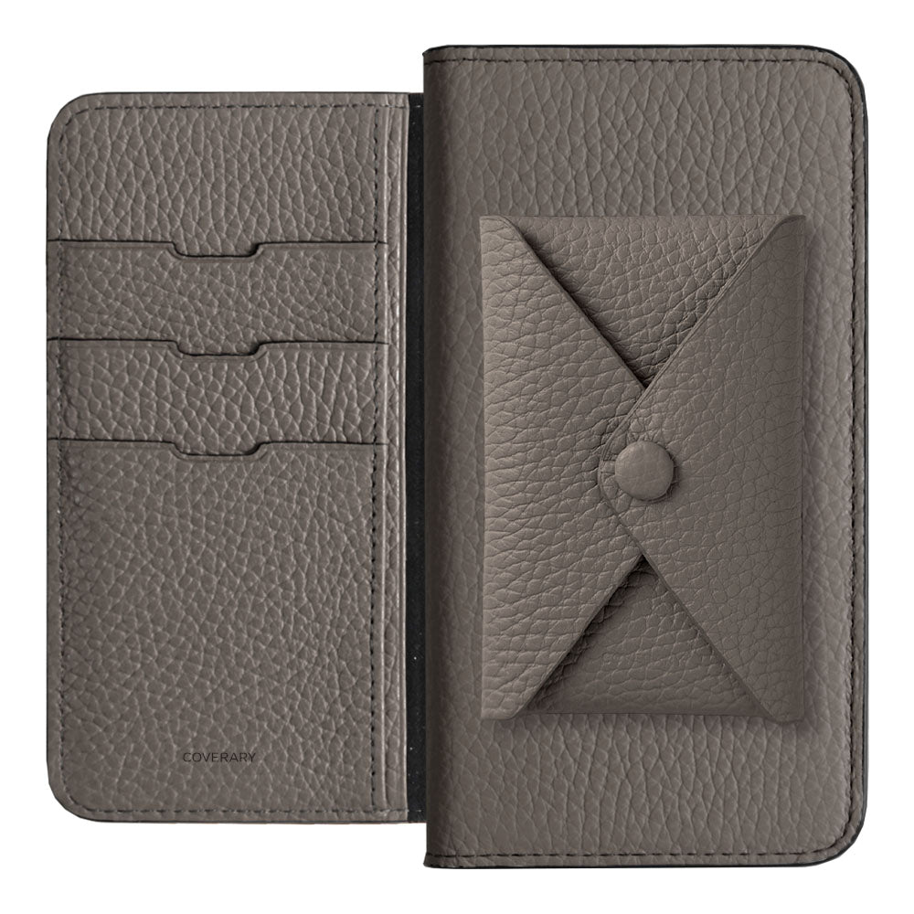 Genuine leather 32 colors Italian shrink leather with pocket and flap notebook-style case for Google Pixel series