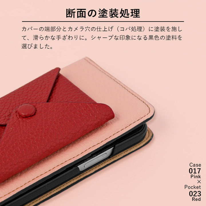 Cuir véritable 32 couleurs cuir italien grainé avec poche à rabat étui portefeuille pour la série Google Pixel