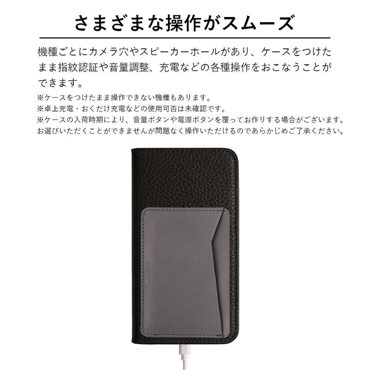 Étui portefeuille en cuir véritable italien grainé, 32 couleurs, avec poche pour cartes verticale ou horizontale, pour la série iPhone