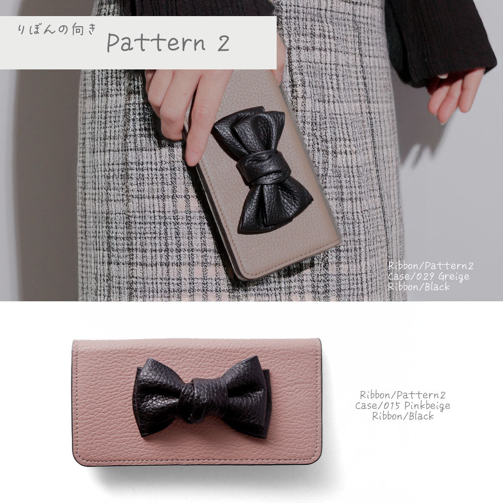 Cuir véritable 32 couleurs cuir italien grainé double nœud décor étui portefeuille série Google Pixel