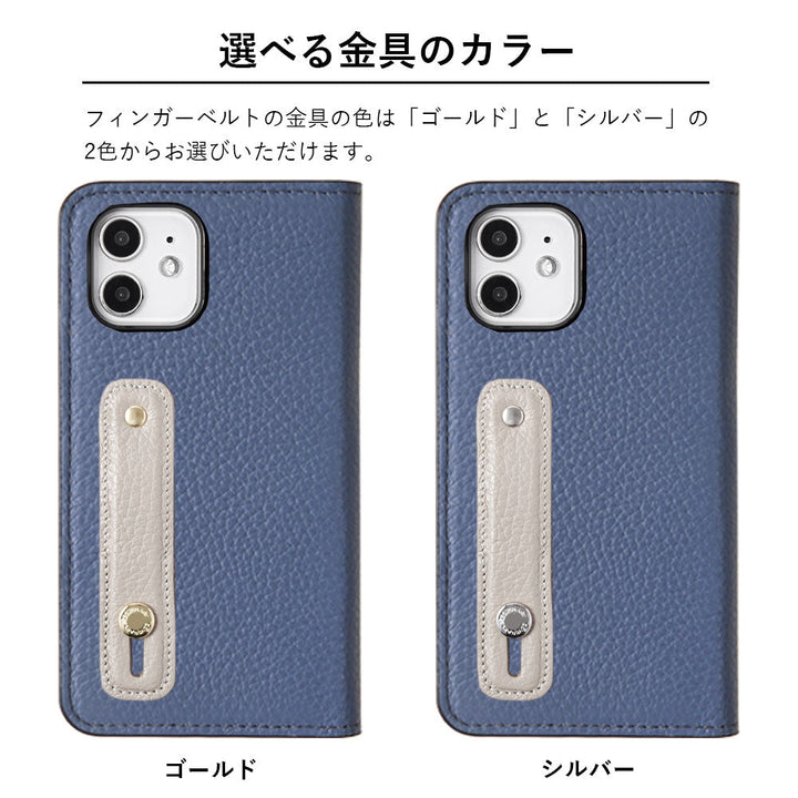 Genuine leather 32 colors Italian shrink leather with finger belt notebook-style case for Google Pixel series