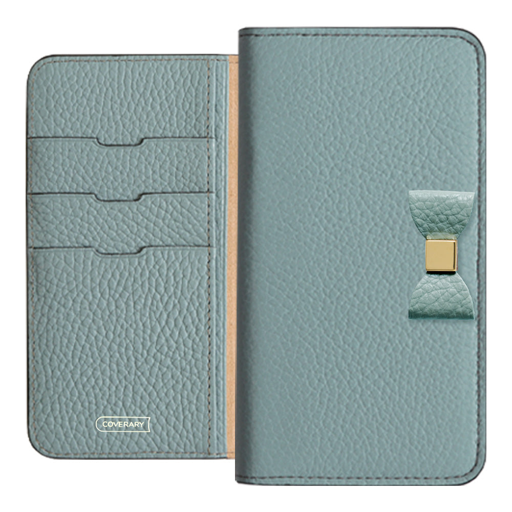 Cuir véritable 32 couleurs cuir italien grainé Choix de décoration ruban Étui portefeuille Série Google Pixel