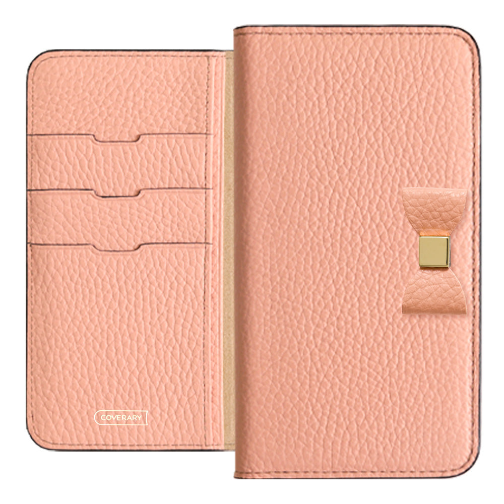 Cuir véritable 32 couleurs cuir italien grainé Choix de décoration ruban Étui portefeuille Série Google Pixel